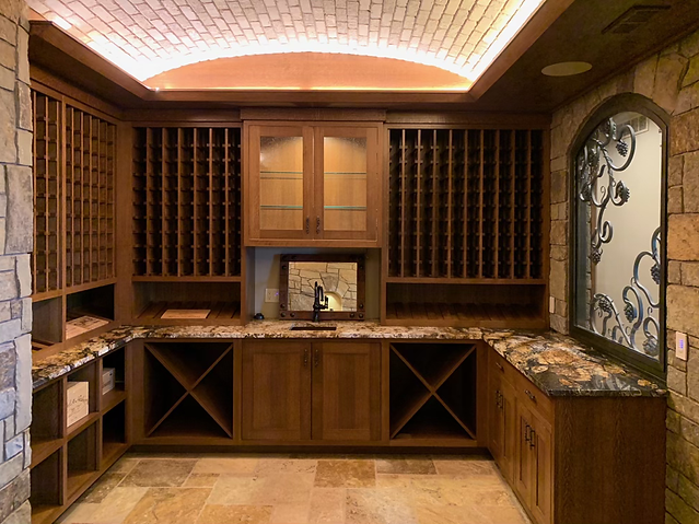 Wine Cellar - Cabinetry by Trusted Tradesmen & Co.