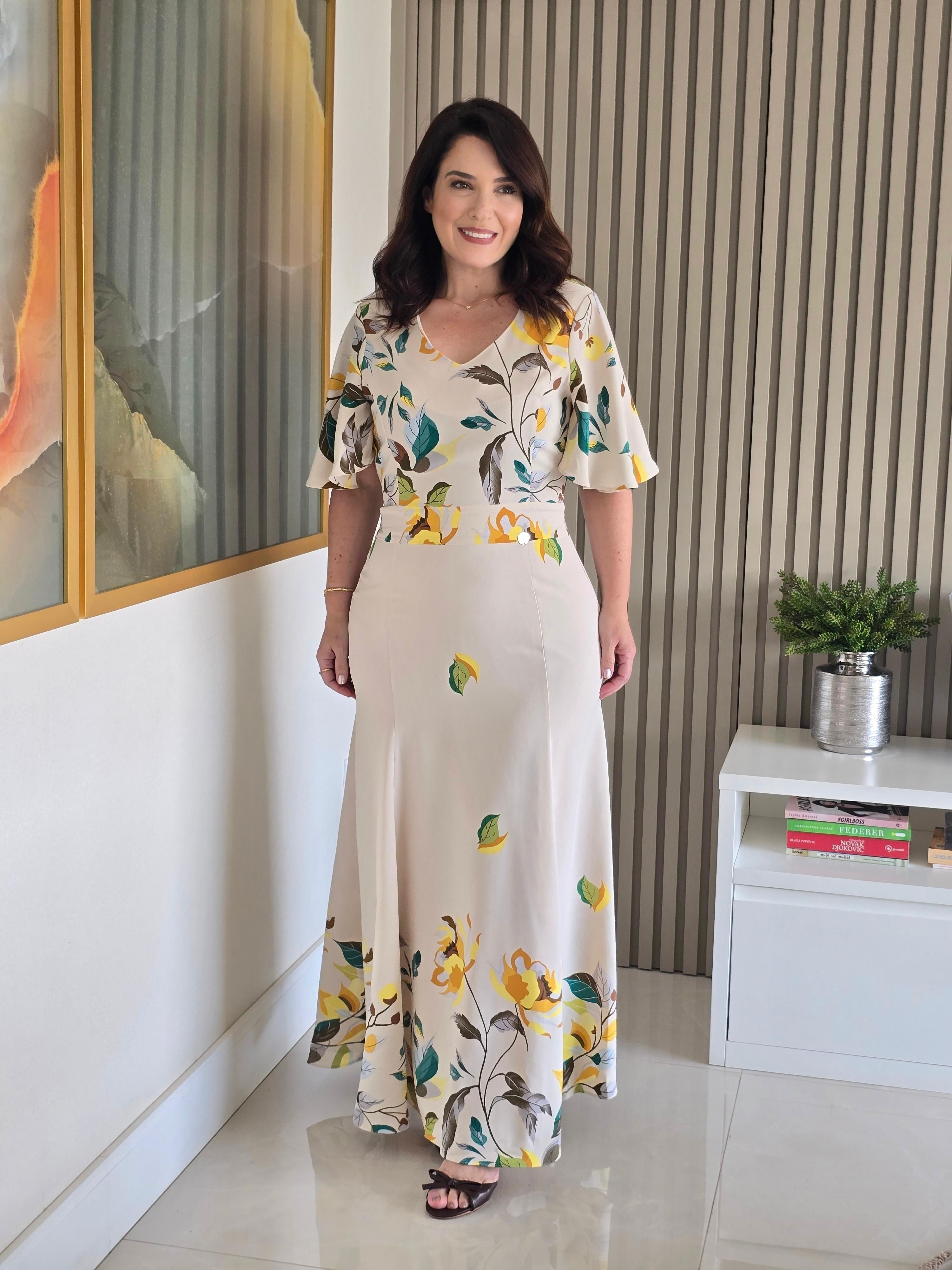 Vestido Nicole Off White