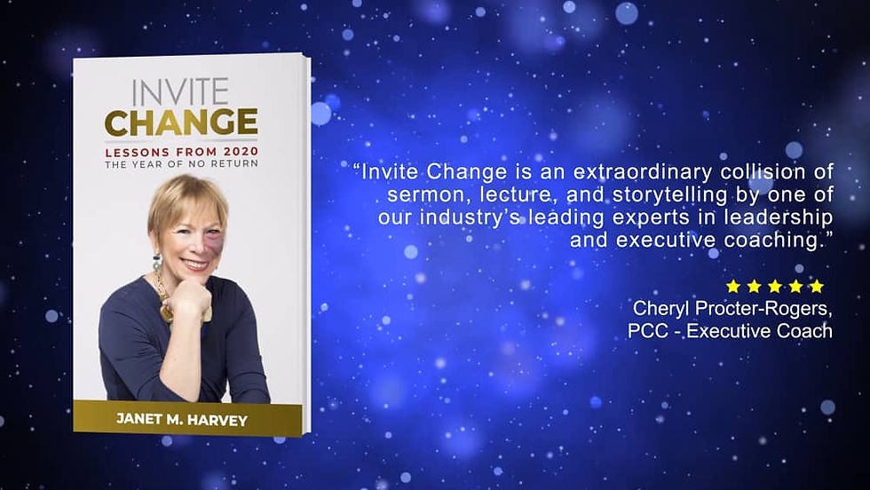 Janet M. Harvey - author of Invite Change