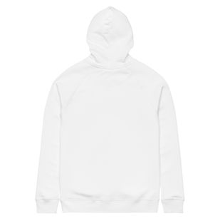 Unisex hoodie with pocket detail featuring Hilden Germany watercolor print by Seda Akgun Front