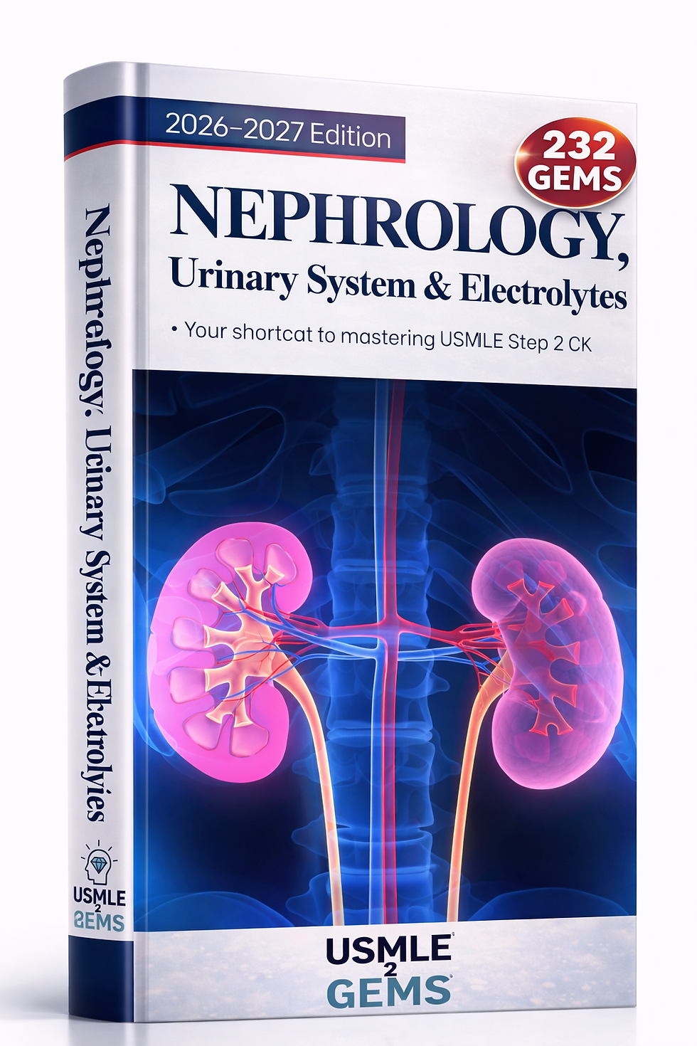 Thumbnail: Updated USMLE Step 2 CK Nephrology and Electrolytes high-yield study notes with recent changes