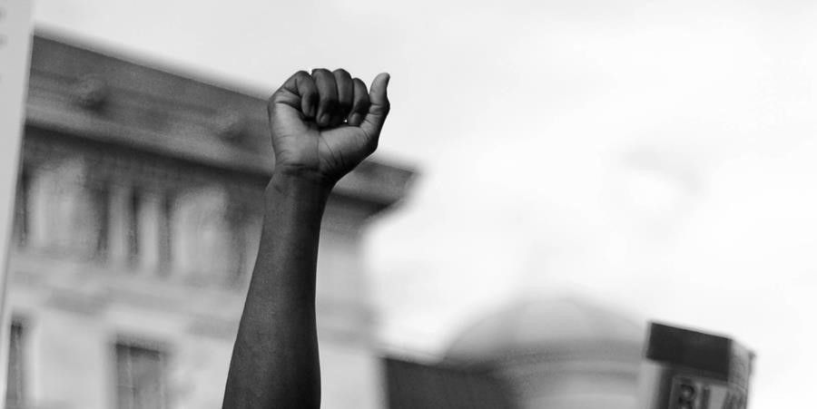 Image credit and inspiration: Sushil Nash, untitled (detail), 2020, photo, United Kingdom, Unsplash. The fist is a simple but mighty symbol of resistance, solidarity, and unity in the face of oppression and injustice. An innate desire for the liberation of the oppressed also results in the unexpected liberation of the oppressor