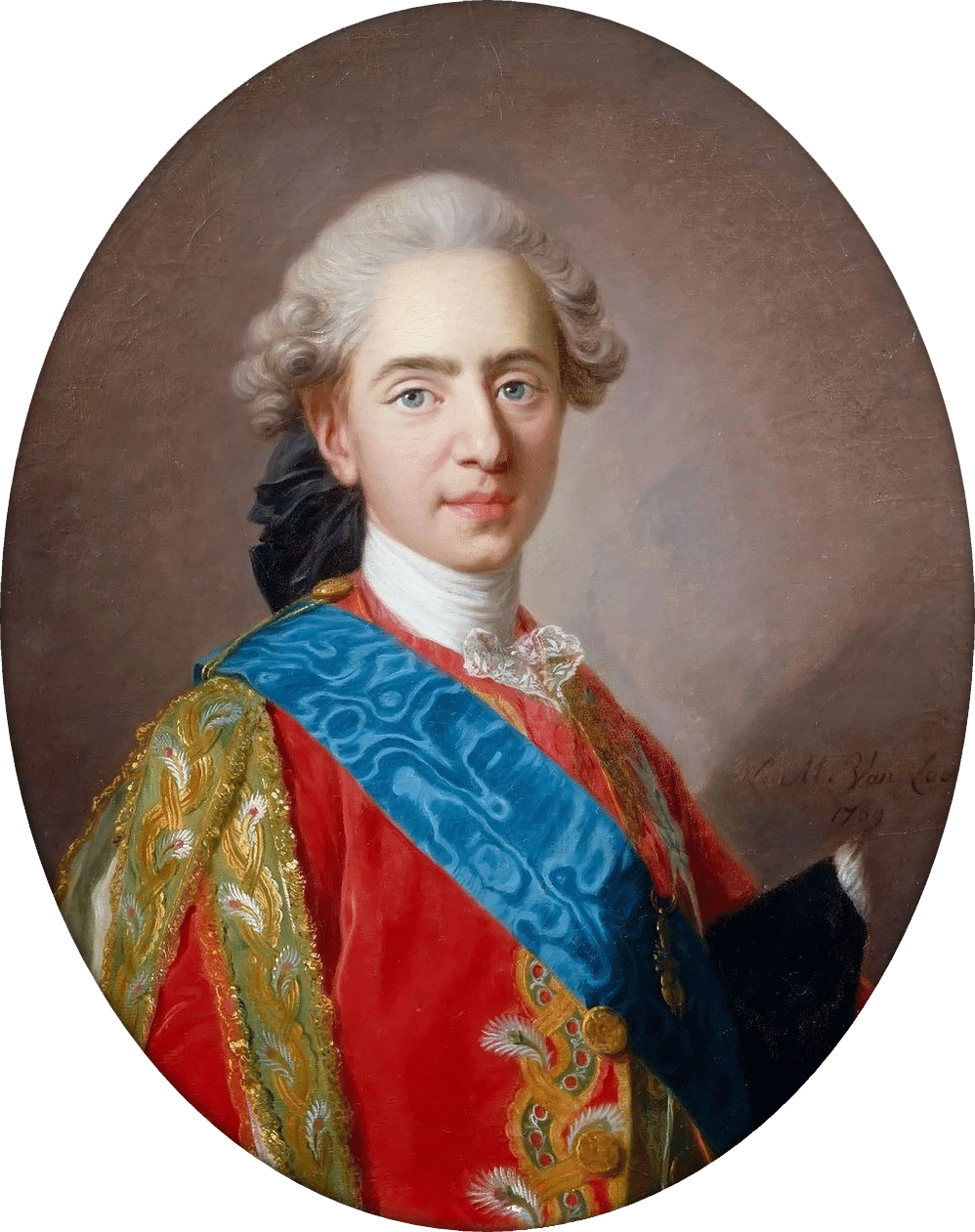 Louis-Auguste als Thronfolger (gemalt von Louis-Michel van Loo, 1769)