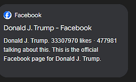 Google Screenshot "Trump"