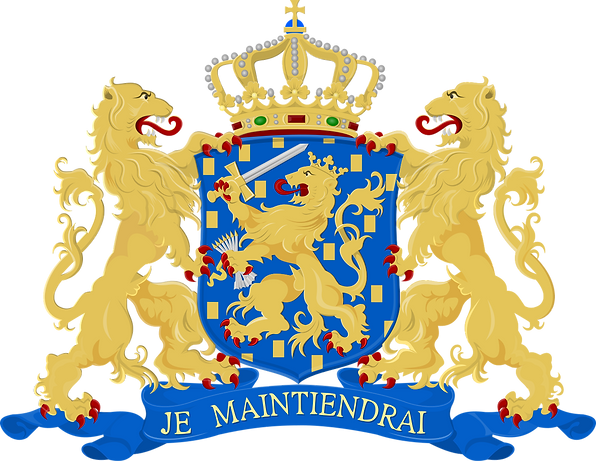 Von Johannes Evert van Leeuwen (1855-1931) SVG is Eigenes Werk - based on Nederlands Rijkswapen van 1907