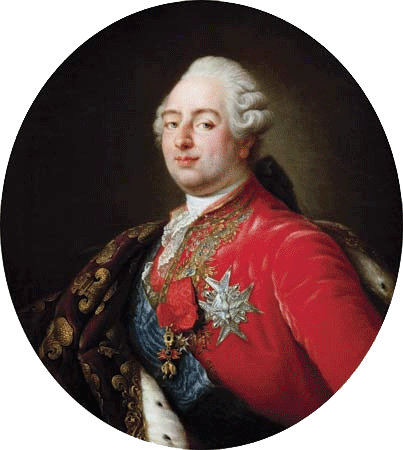 Ludwig XVI. 1786. Gemälde von Antoine-François Callet