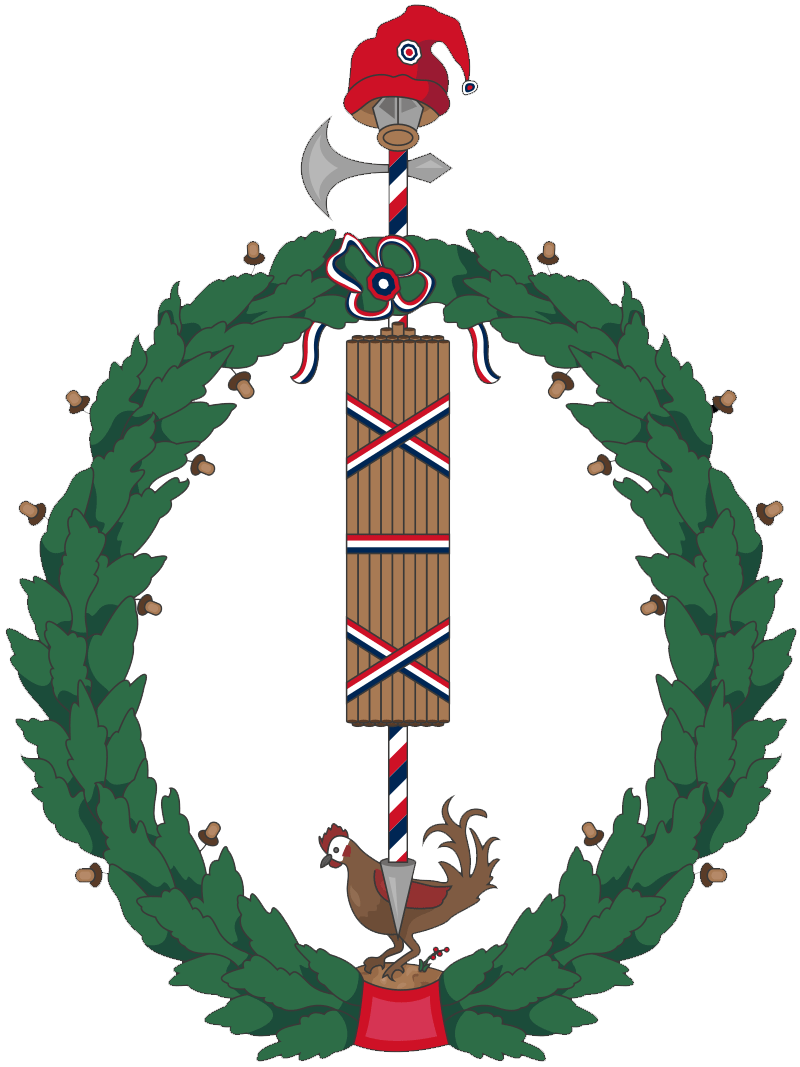 Coat of arms of the French First Republic (1794). Von Samhanin