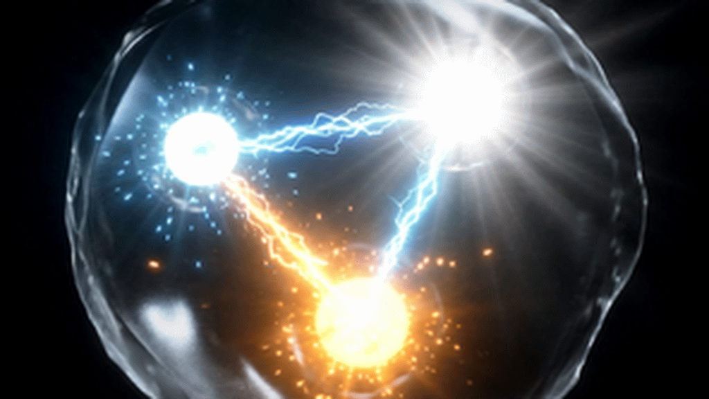 Quarks im Gluonenfeld