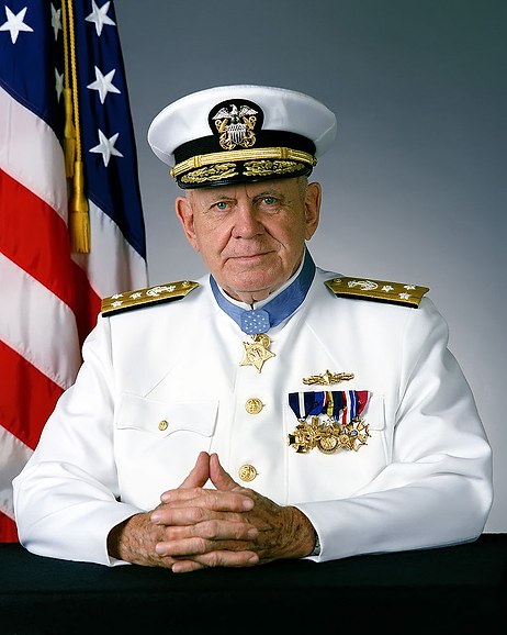 VADM John D. Bulkeley, U.S. Navy by Robert Lucier