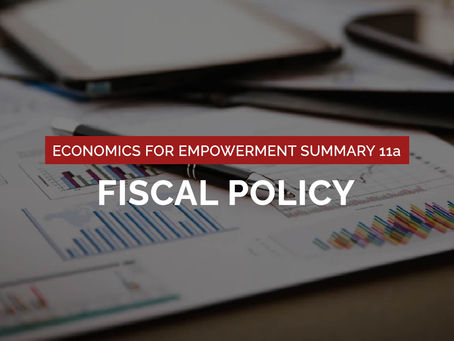 11a: Fiscal Policy