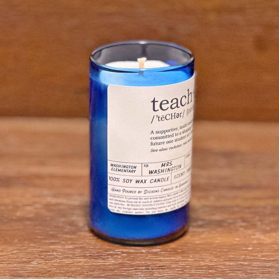 Thumbnail: Teacher Appreciation - Custom Candle