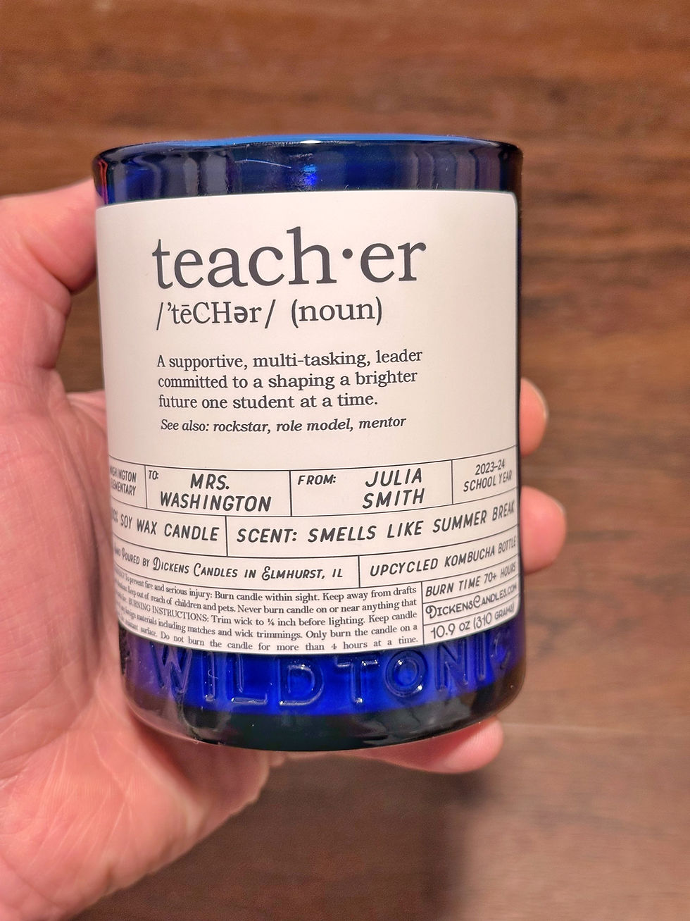 Thumbnail: Teacher Appreciation - Custom Candle