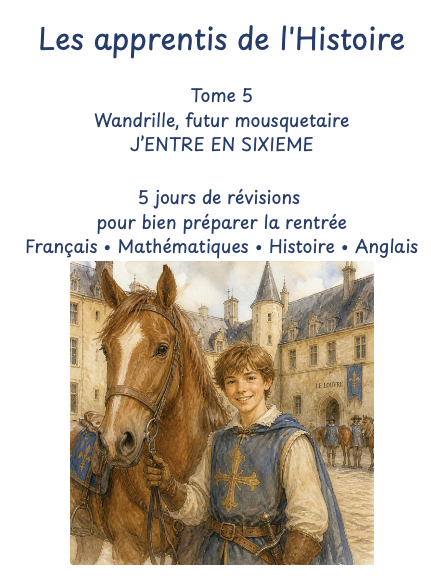 Cahier de révision Sixième pour rentrer au collège sereinement.