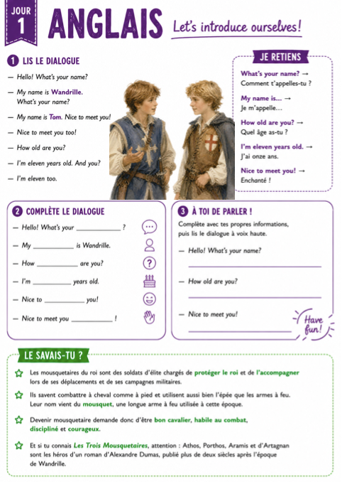 Miniature : Préparer la rentrée en Sixième