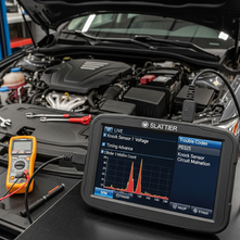 OBD Diagnostics for Engine Detonation and Knock Control