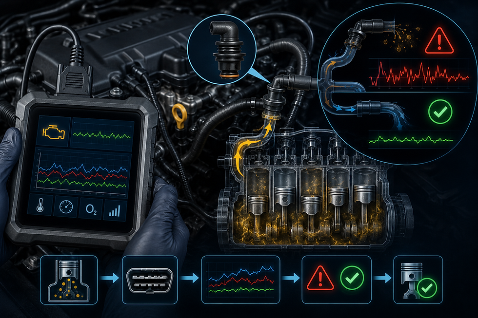 How OBD2 Helps Detect Engine Crankcase Pressure Problems