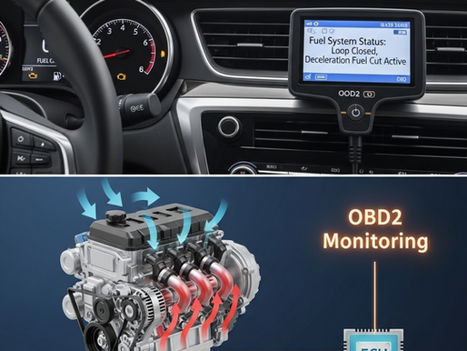 How OBD2 Helps Monitor Engine Fuel Cut During Deceleration