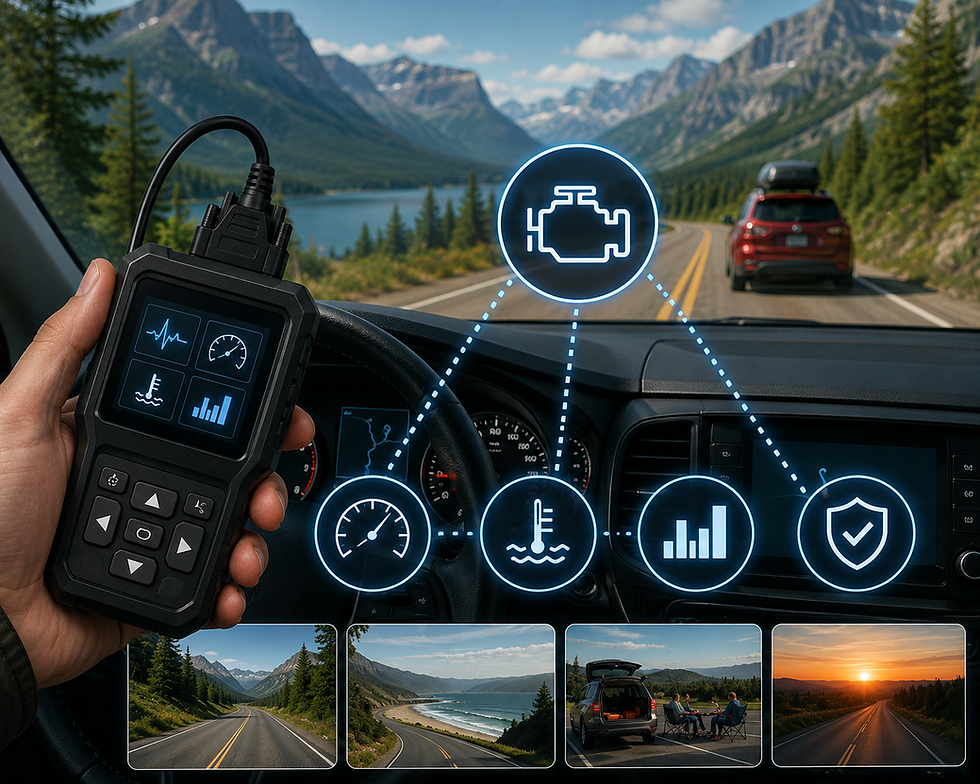 How OBD2 Helps Monitor Engine Performance During Weekend Road Trips