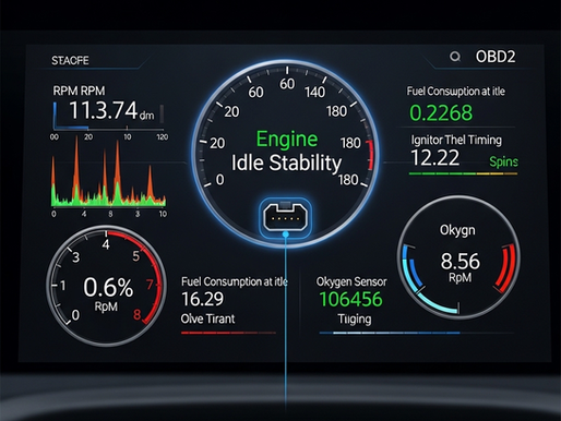 How OBD2 Helps Monitor Engine Idle Stability