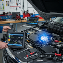OBD Diagnostics for Monitoring Electronic Throttle Adaptation and Calibration