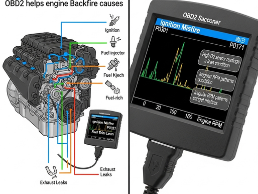 How OBD2 Helps Detect Engine Backfire Causes