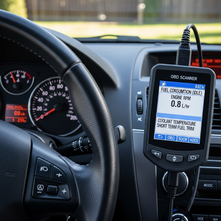 OBD Diagnostics for Monitoring Fuel Consumption During Idling