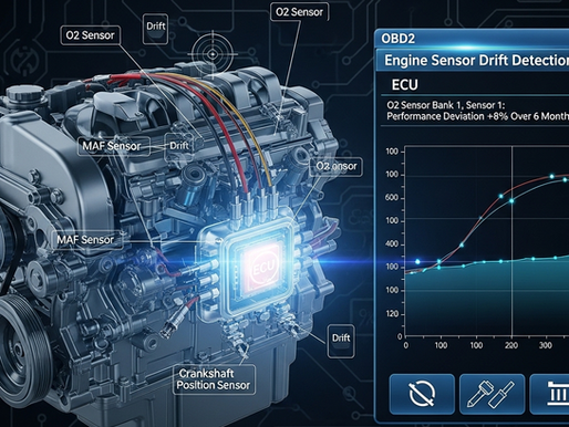 How OBD2 Helps Detect Engine Sensor Drift Over Time