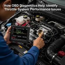 How OBD Diagnostics Help Identify Throttle System Performance Issues