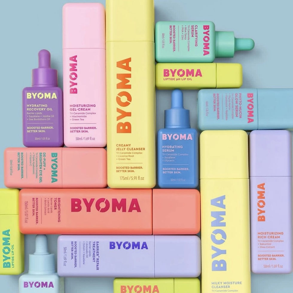 Miniatura: Original Boost Barrier Gentle Better Essence Skincare BYOMA Phyto-Mucin Glow Ser
