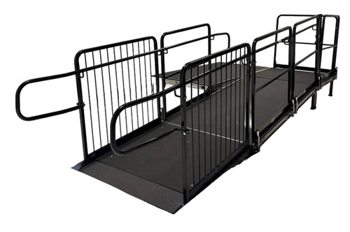 Black Deck Ramp | Camelot Party Rentals