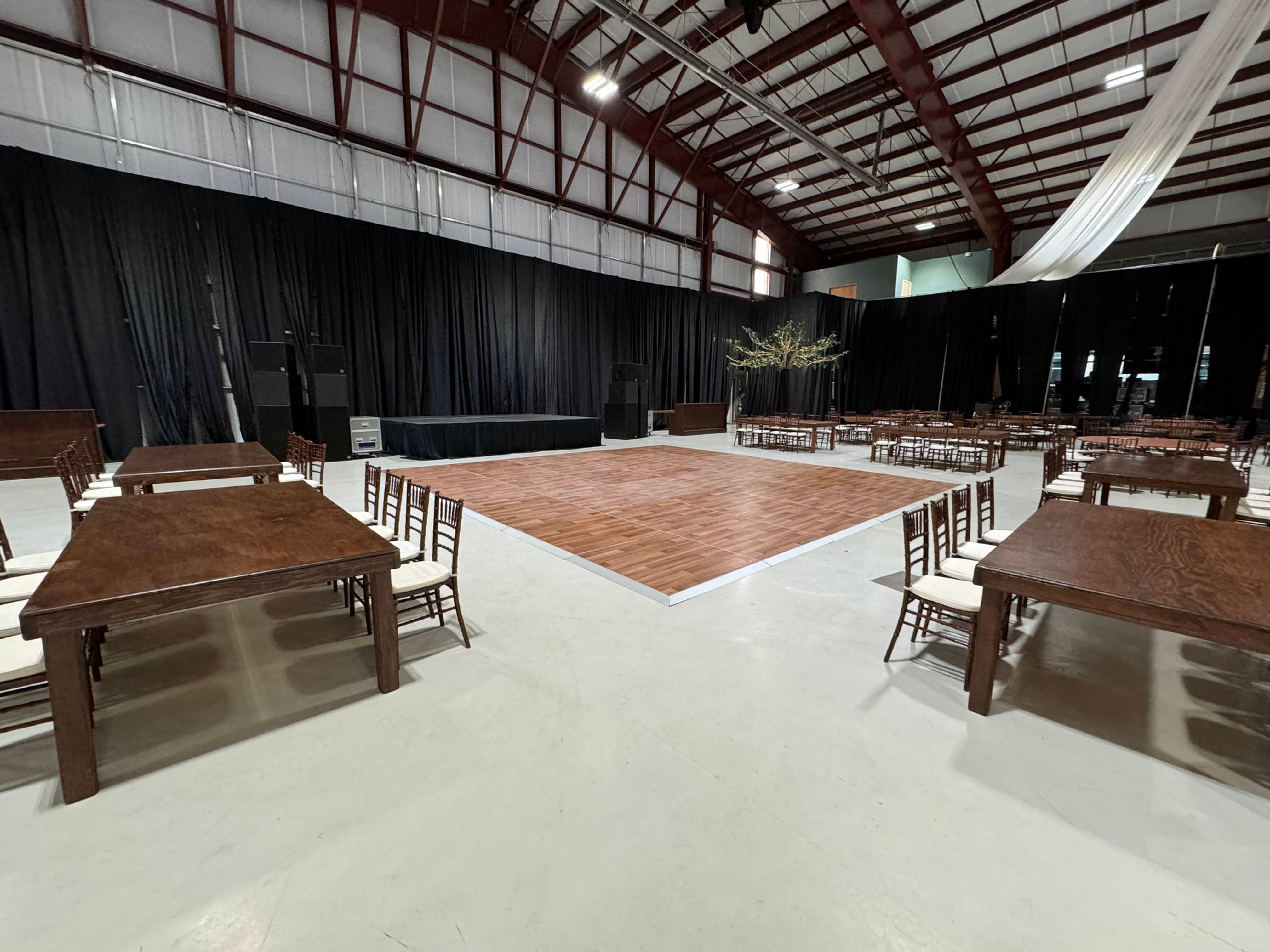 Dark Walnut Dance Floor