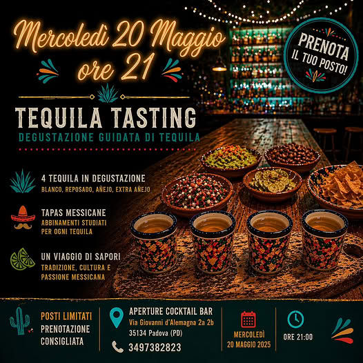 TEQUILA TASTING