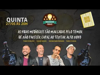 AS VIDAS MEDÍOCRES SÃO MARCADAS PELO TEMOR DE NÃO PARECER CAPAZ AO TENTAR ALGO NOVO