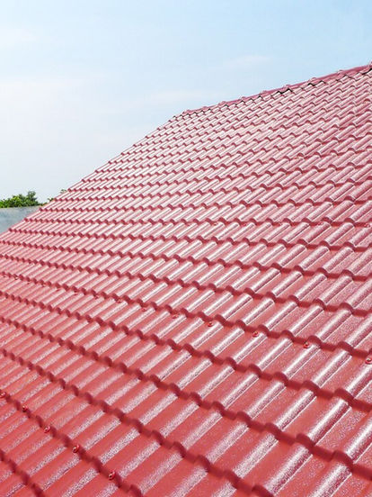 Genteng uPVC Royalroof untuk bangunan Rumah Tinggal