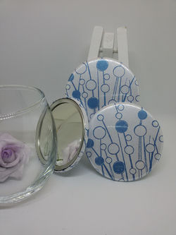 Pocket mirror Bubbles