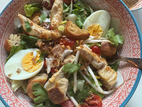 Salade César à l’asiatique