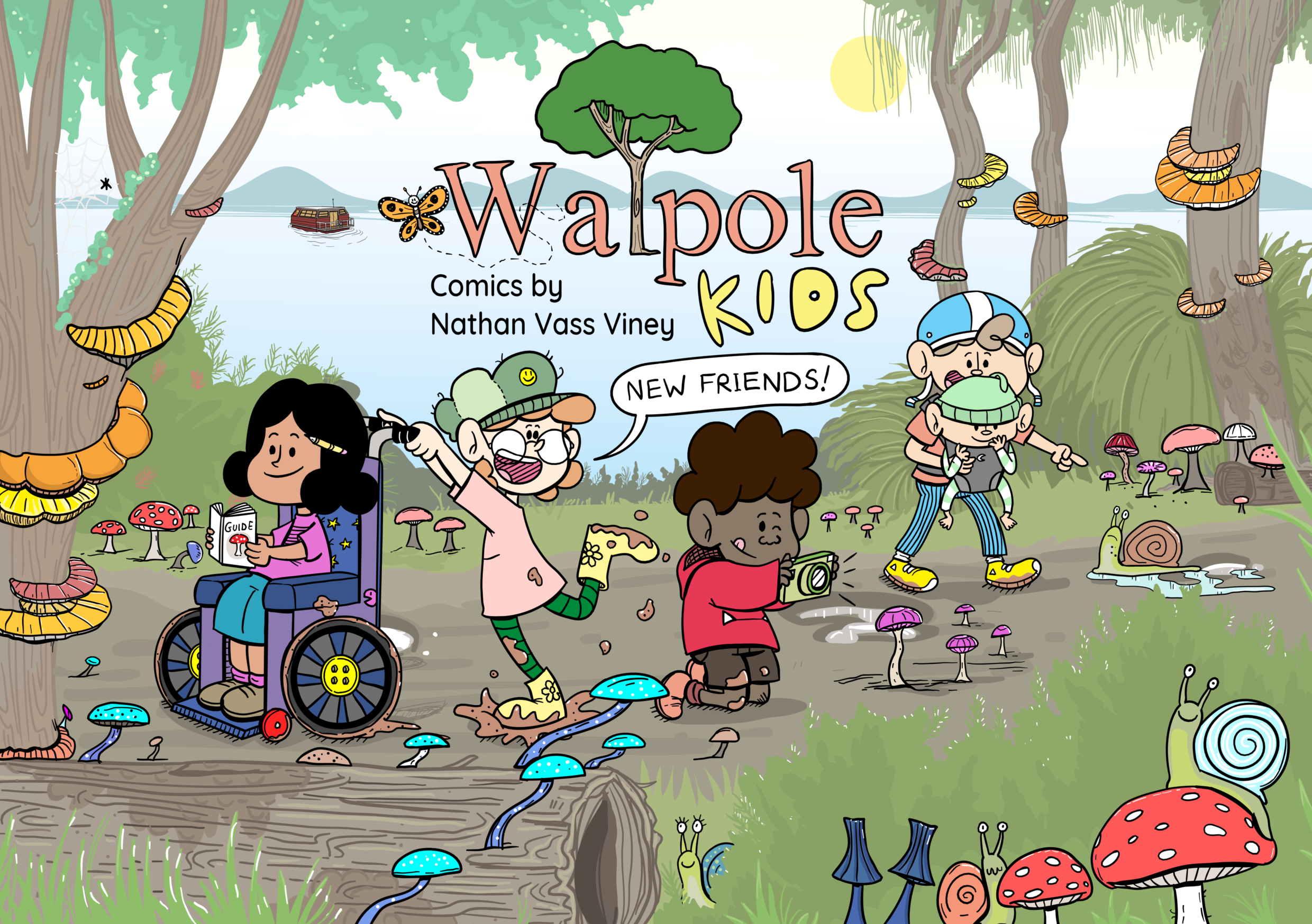 Walpole Kids Comics: New Friends (Comic Book + Sticker)