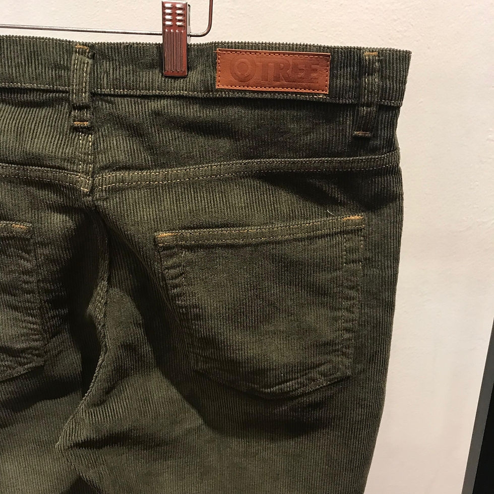 Miniatura: PANTALON TREE 90TAS CORDEROY VERDE