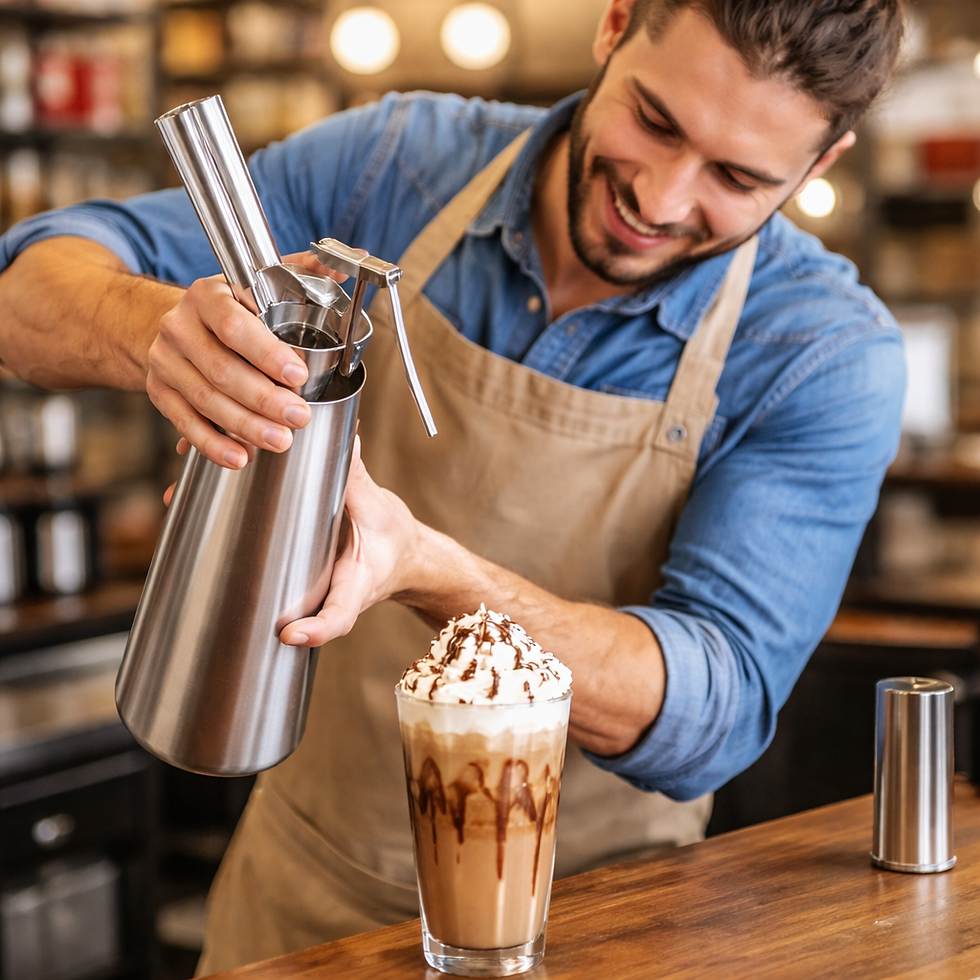 Cream Chargers for Coffee Shops