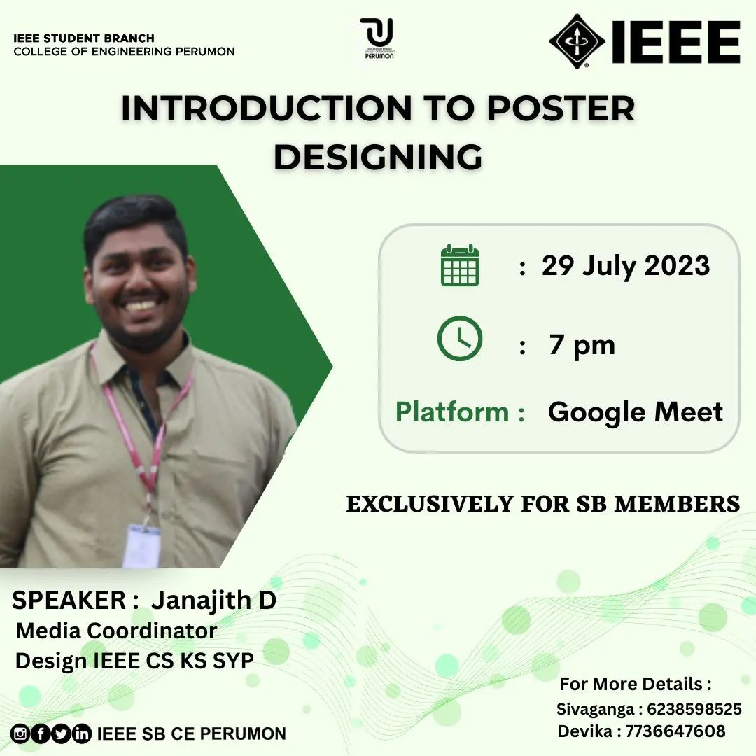 INTRODUCTION TO POSTER DESIGNING