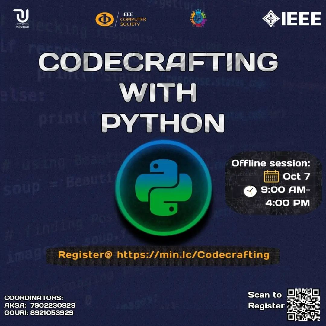 CODECRAFTING WITH PYTHON