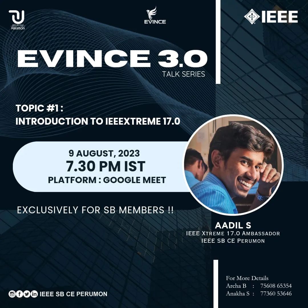 EVINCE 3.O