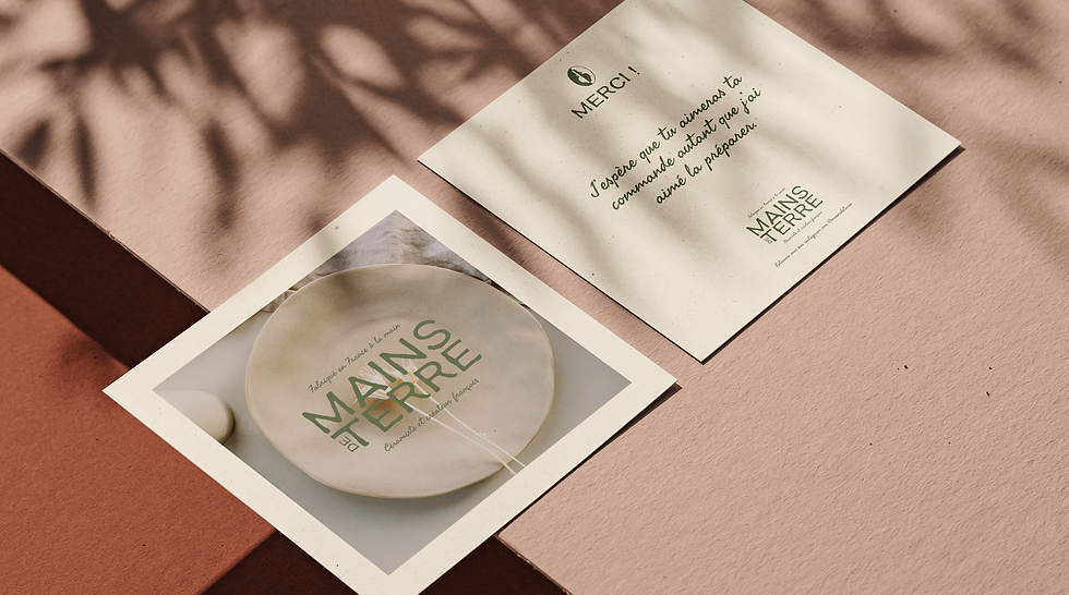 flyer "Main de terre"