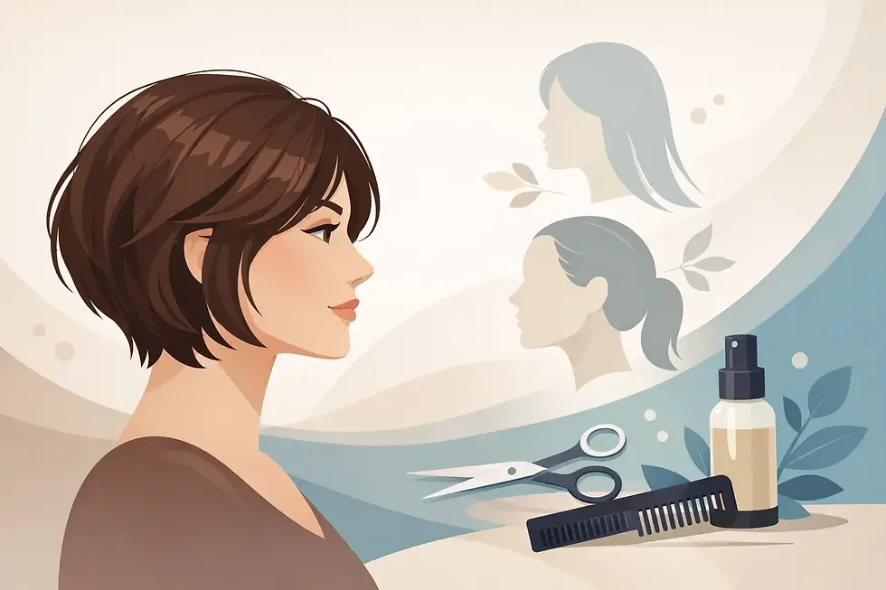 Best Haircut for a Softer Jawline