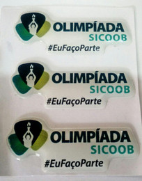 Adesivo Resinado Olimpíada Sicoob.