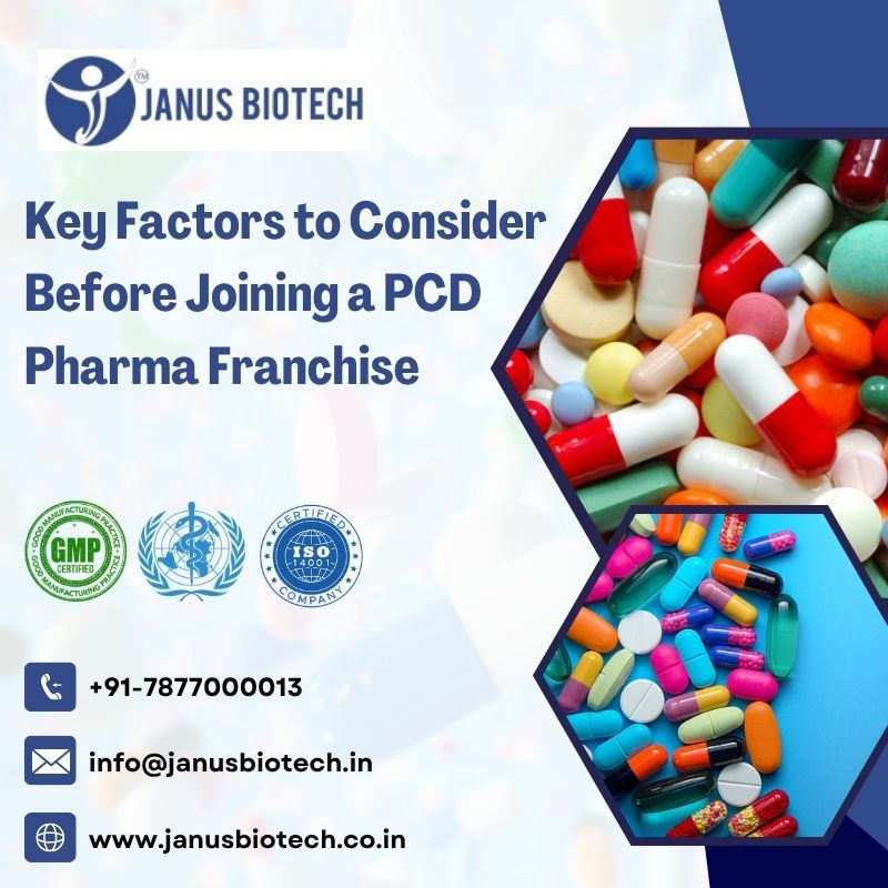Key Factors to Consider Before Joining a PCD Pharma Franchise