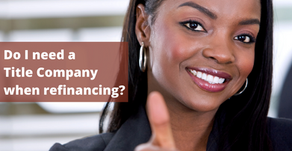 Do I need a title company to refinance my home?