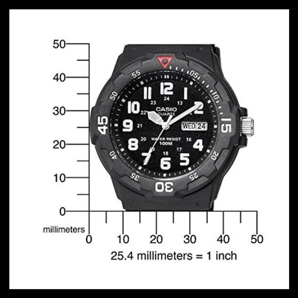 casio analog sport black watch_dimension MRW-200H-1BV