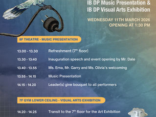 IB DP Art Exhibition 2026 Invitation 