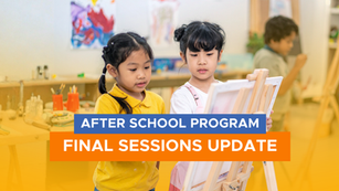Final Sessions Update for 25/26 After School Program (ASP)